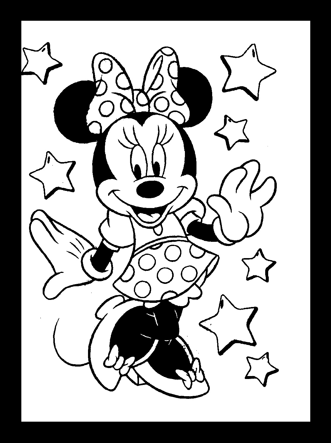 belle coloriage mickey imprimer format