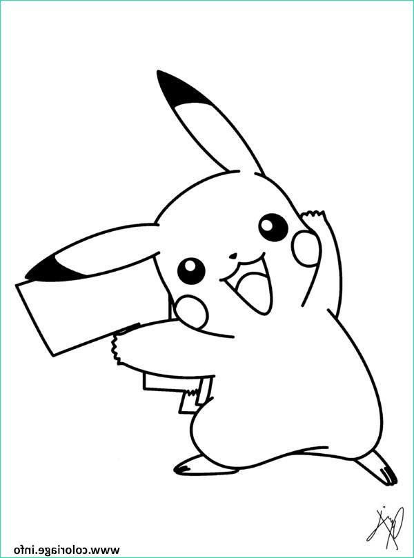 pikachu 287 coloriage dessin
