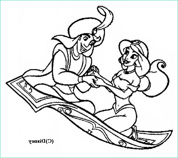 coloriage Aladdin 2