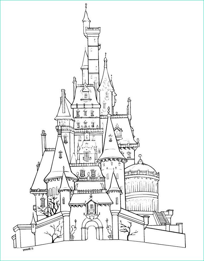 dessin de chateau 10