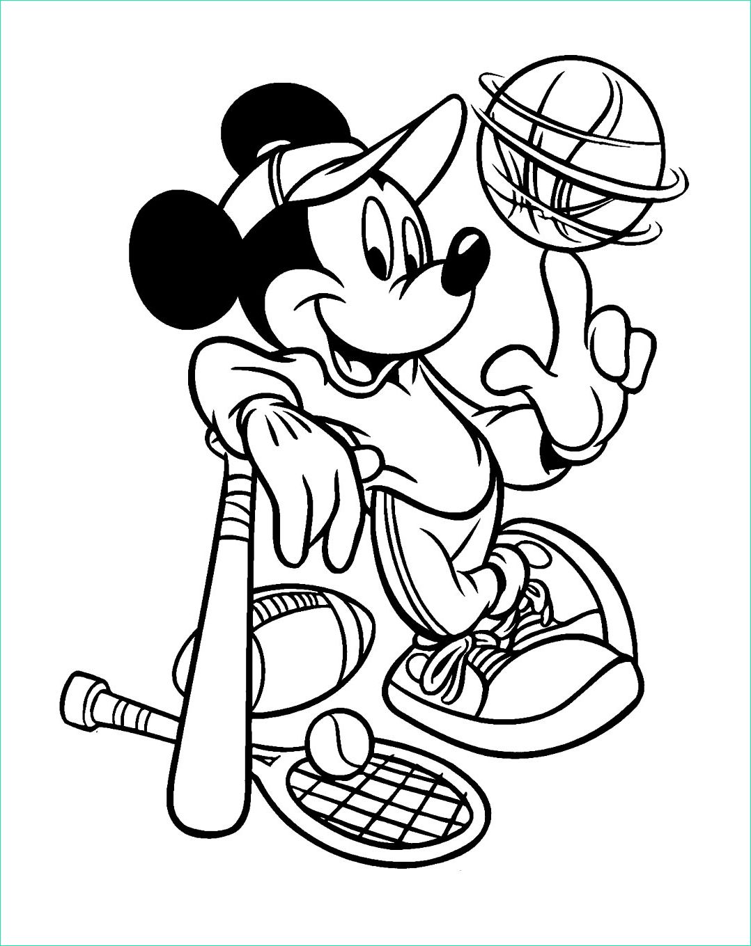 image=mickey Coloring for kids mickey 1