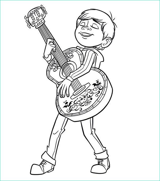 coco movie coloring pages