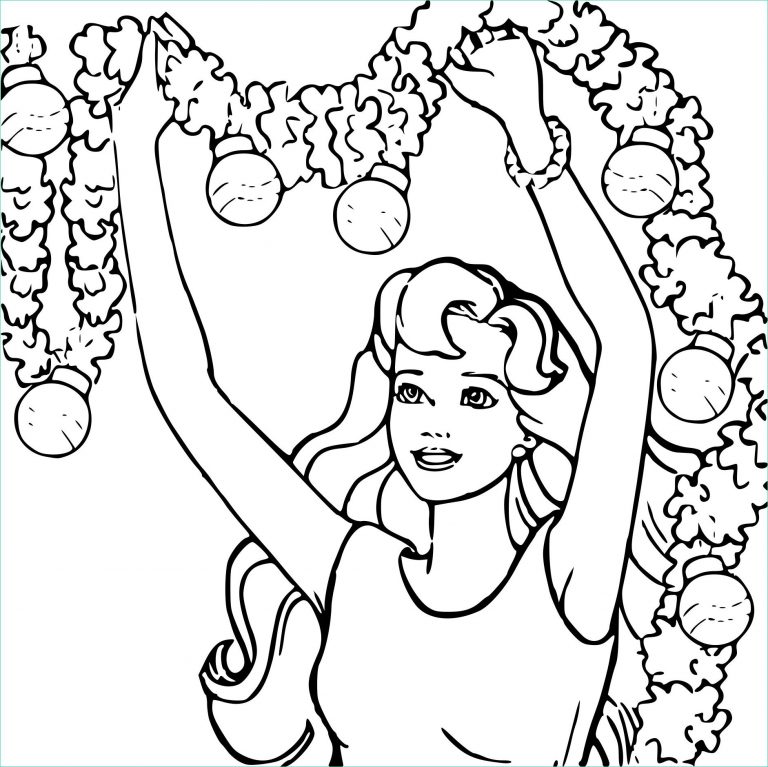 Coloriage Info Impressionnant Photos Coloriage Barbie Noel Dessin à Imprimer Sur Coloriages