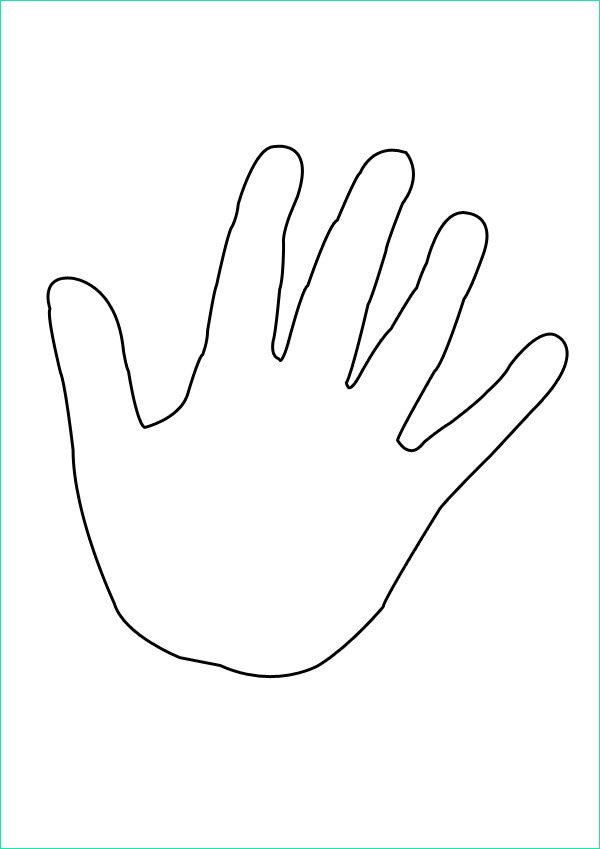 Coloriage Main Élégant Collection Coloriage Main D Homme à Imprimer Sur Coloriages Fo