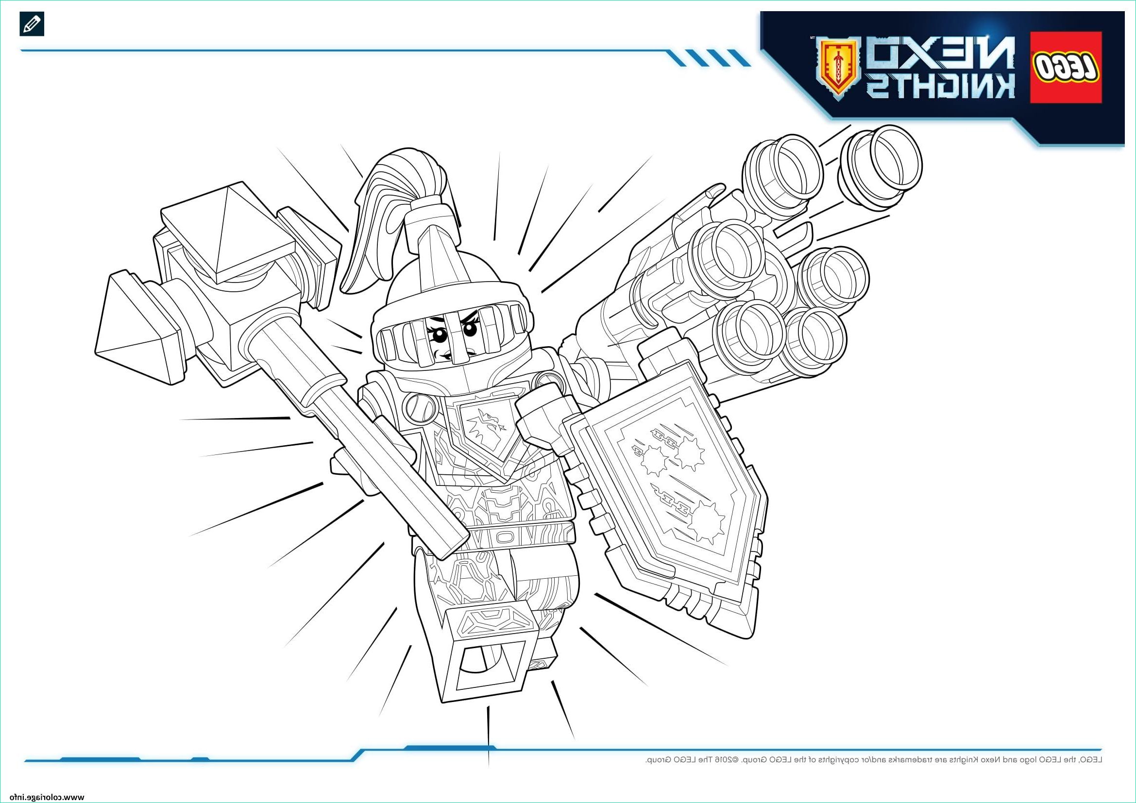 lego nexo knights ultimate knights 1 coloriage
