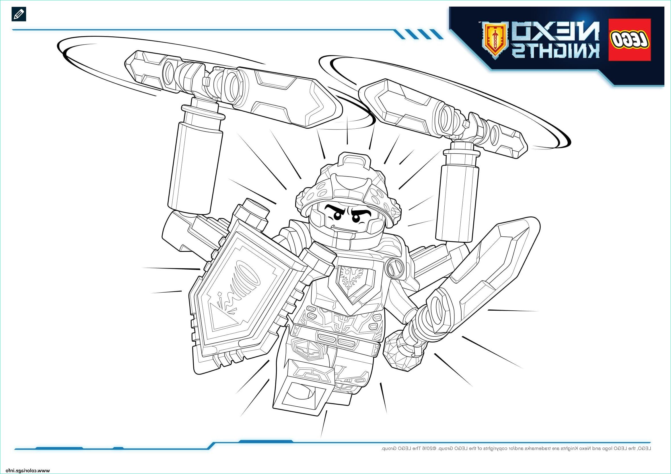 lego nexo knights ultimate knights 2 coloriage