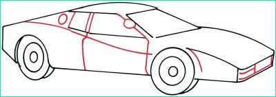 step by step drawing cars