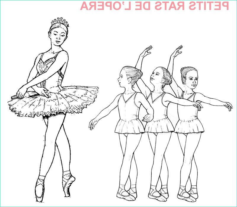 derniere dessin imprimer danseuse etoile