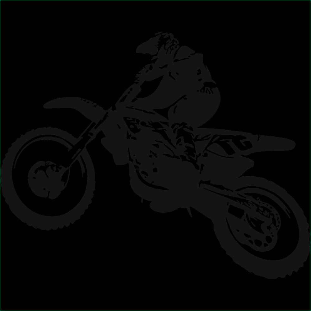image de moto cross dessin