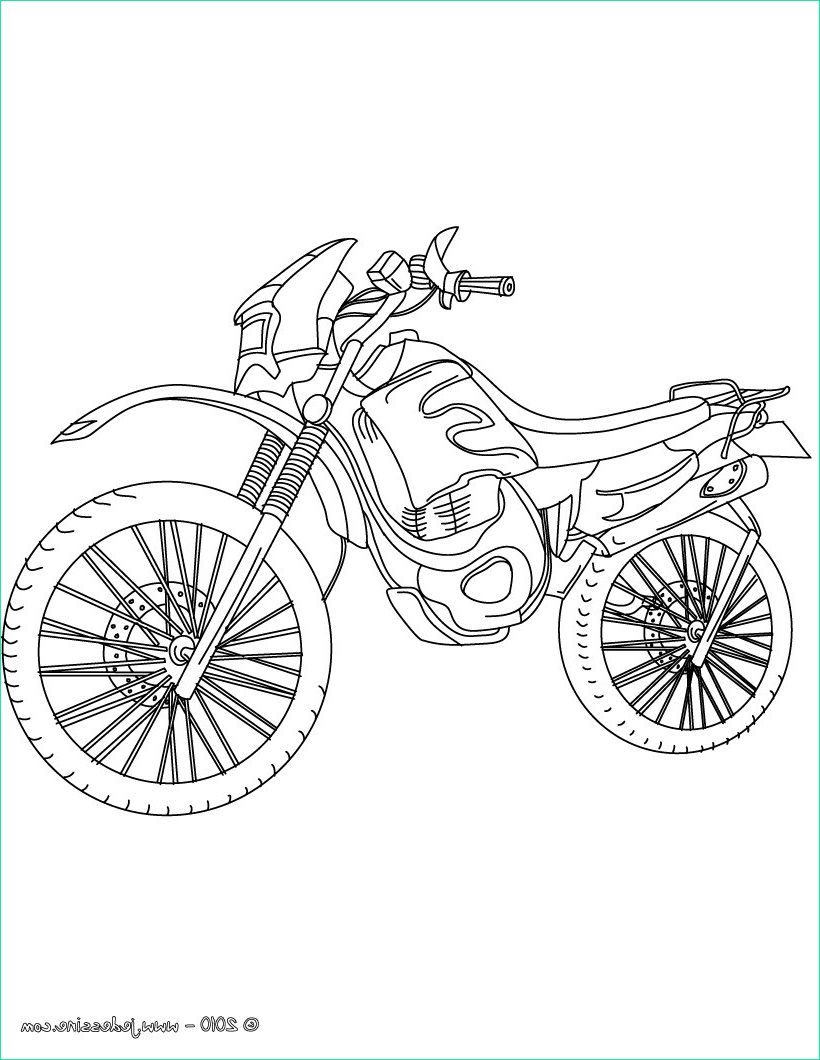 motocross dessin