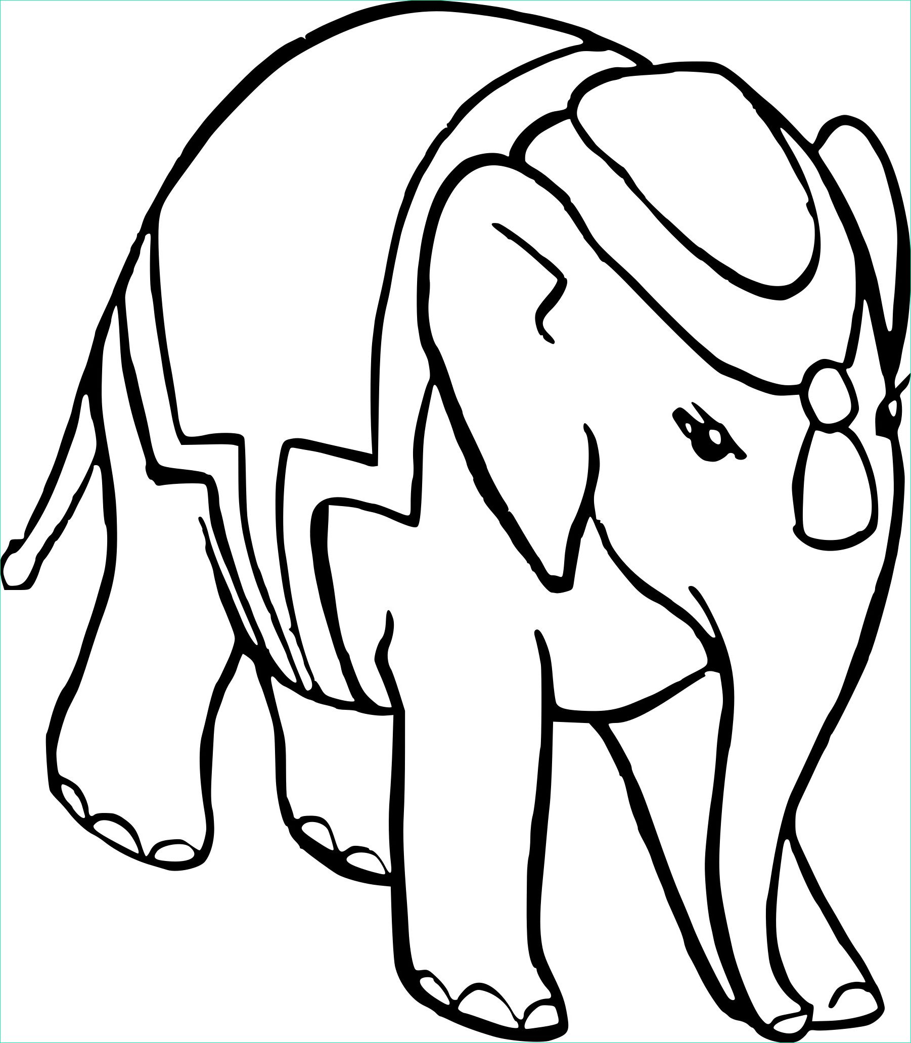 elephant inde dessin