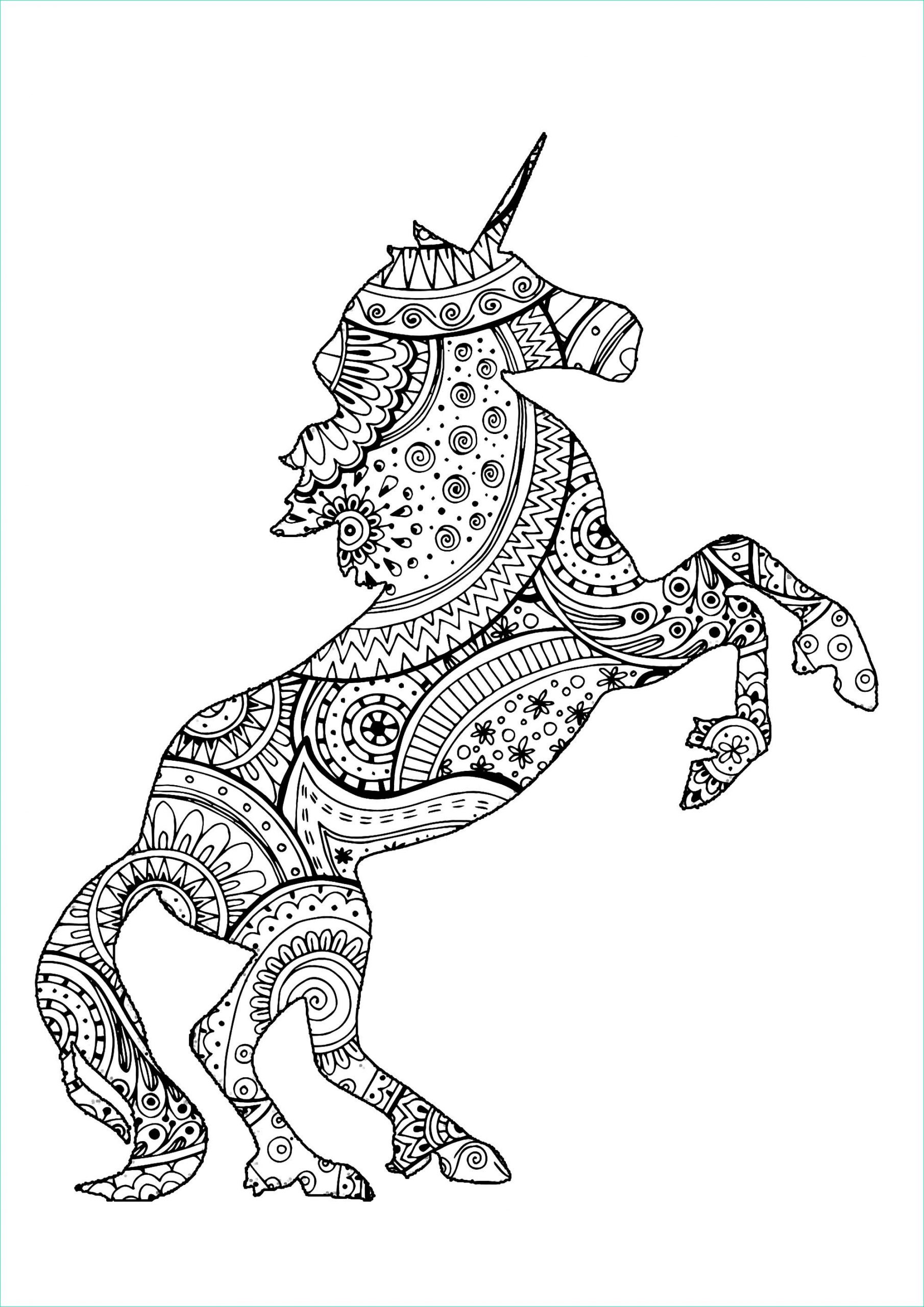 image=licornes coloriage licorne avec zentangle paisley motifs 1
