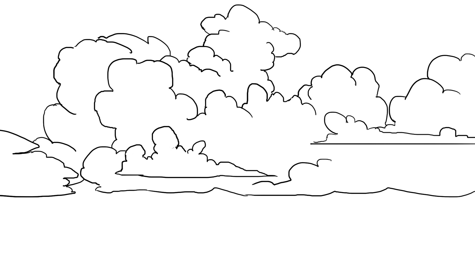 ment dessiner nuage