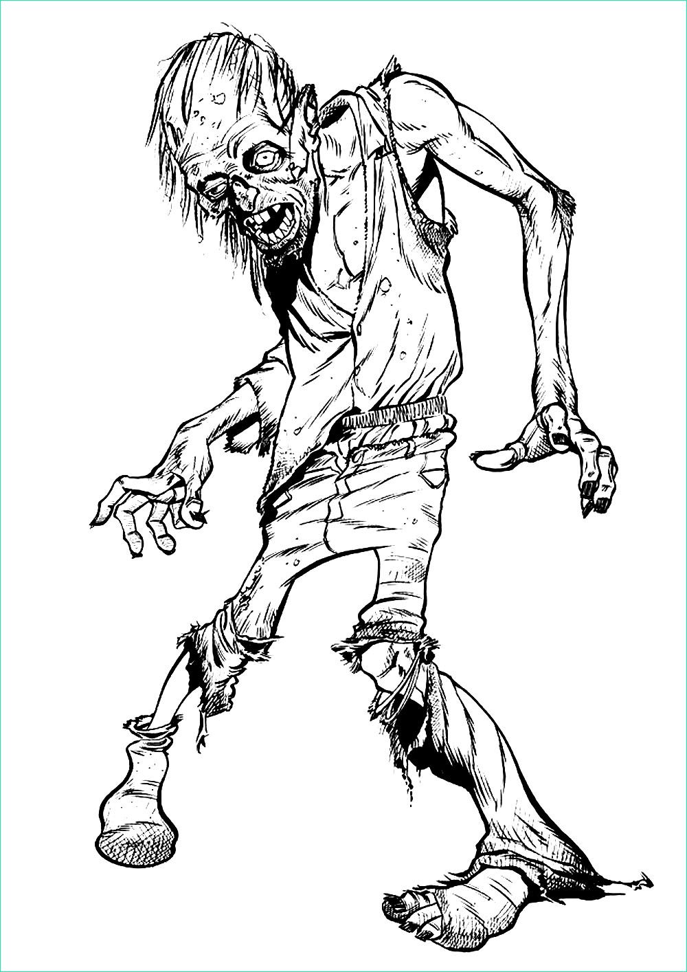 image=halloween coloriage zombie marchant 1