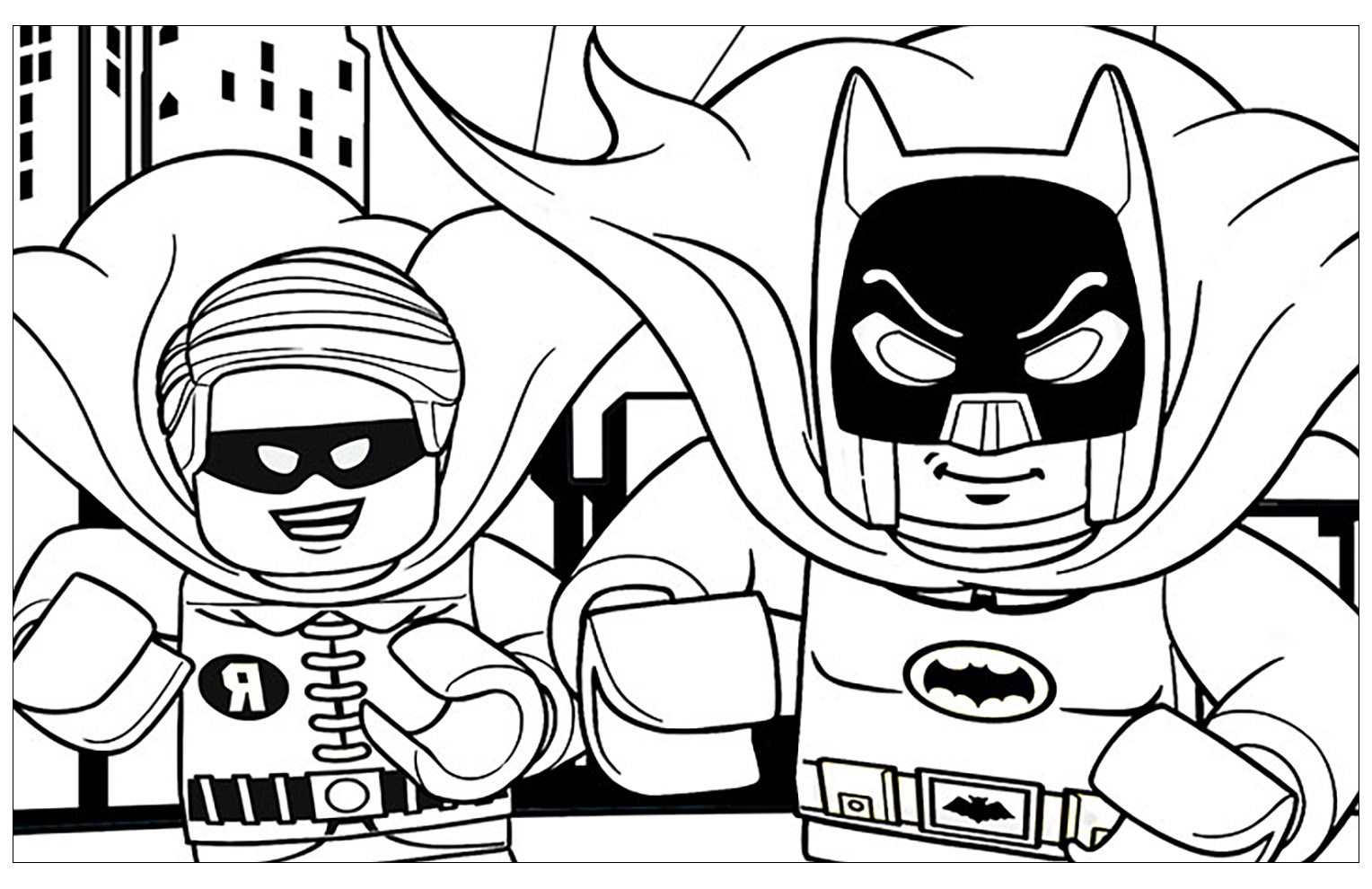 image=lego batman Coloring for kids lego batman 1