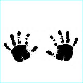 realiser lempreinte de la main ou du pieds de votre bebe 183