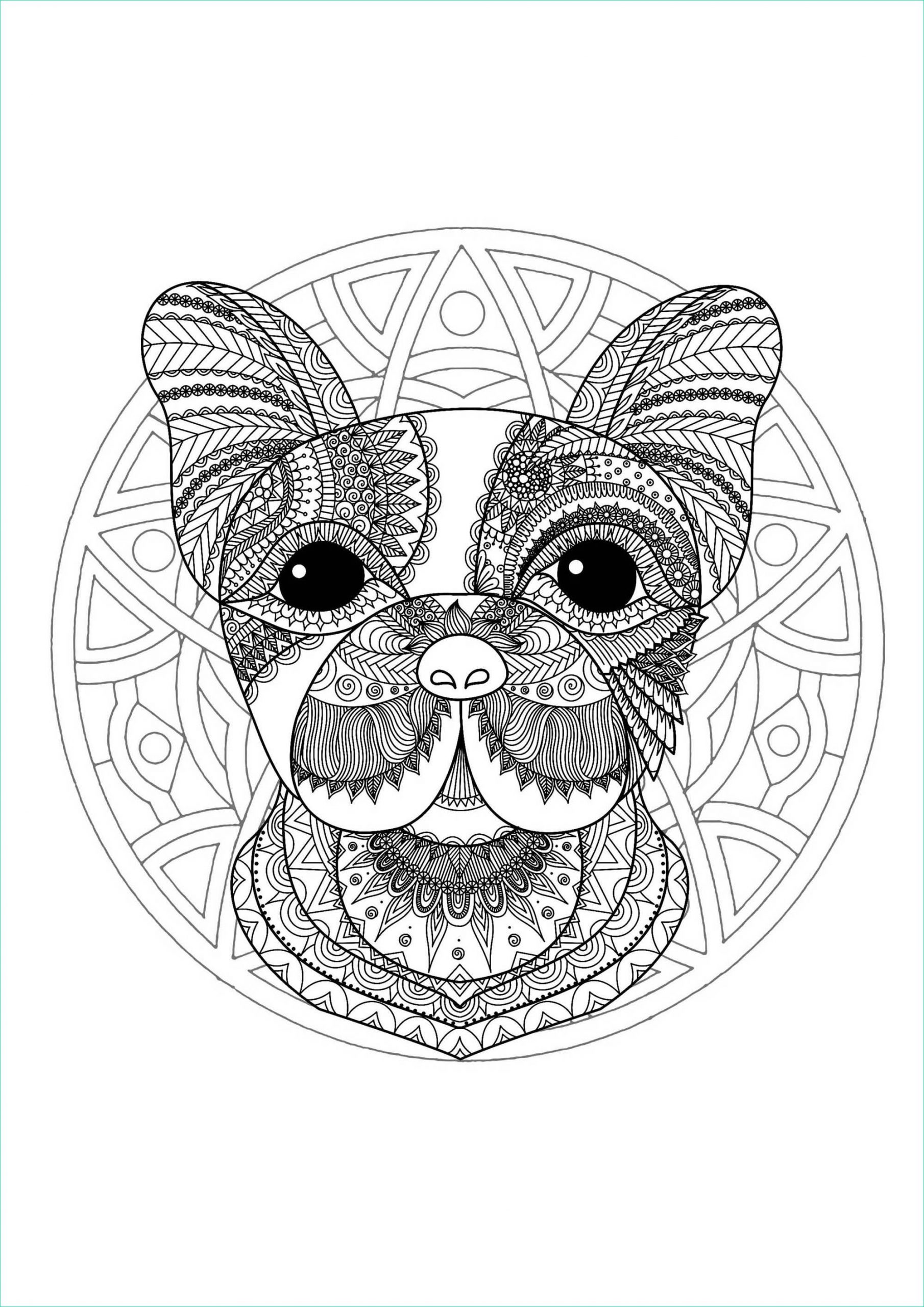 image=mandalas coloring mandala dog head 1 1