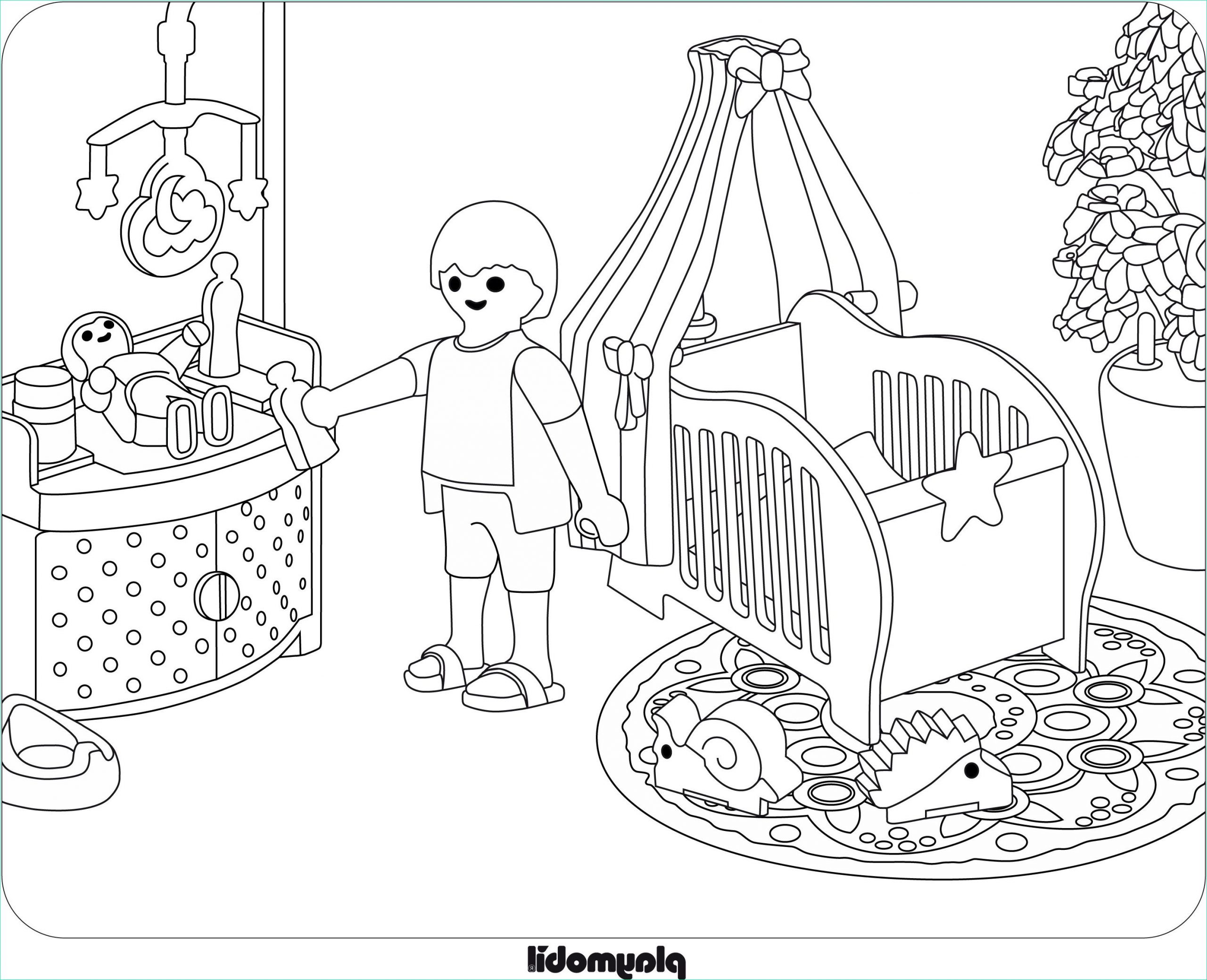 playmobil coloring pages