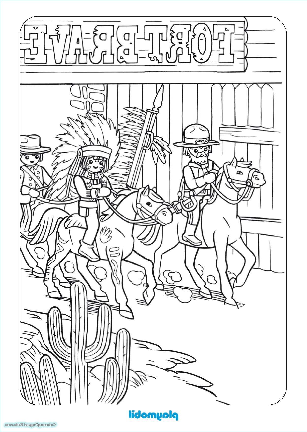 playmobil coloring pages 107
