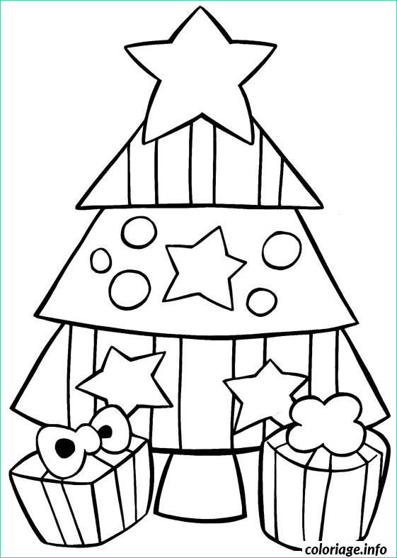 dessin de noel simple beau images coloriage sapin de noel simple facile jecolorie