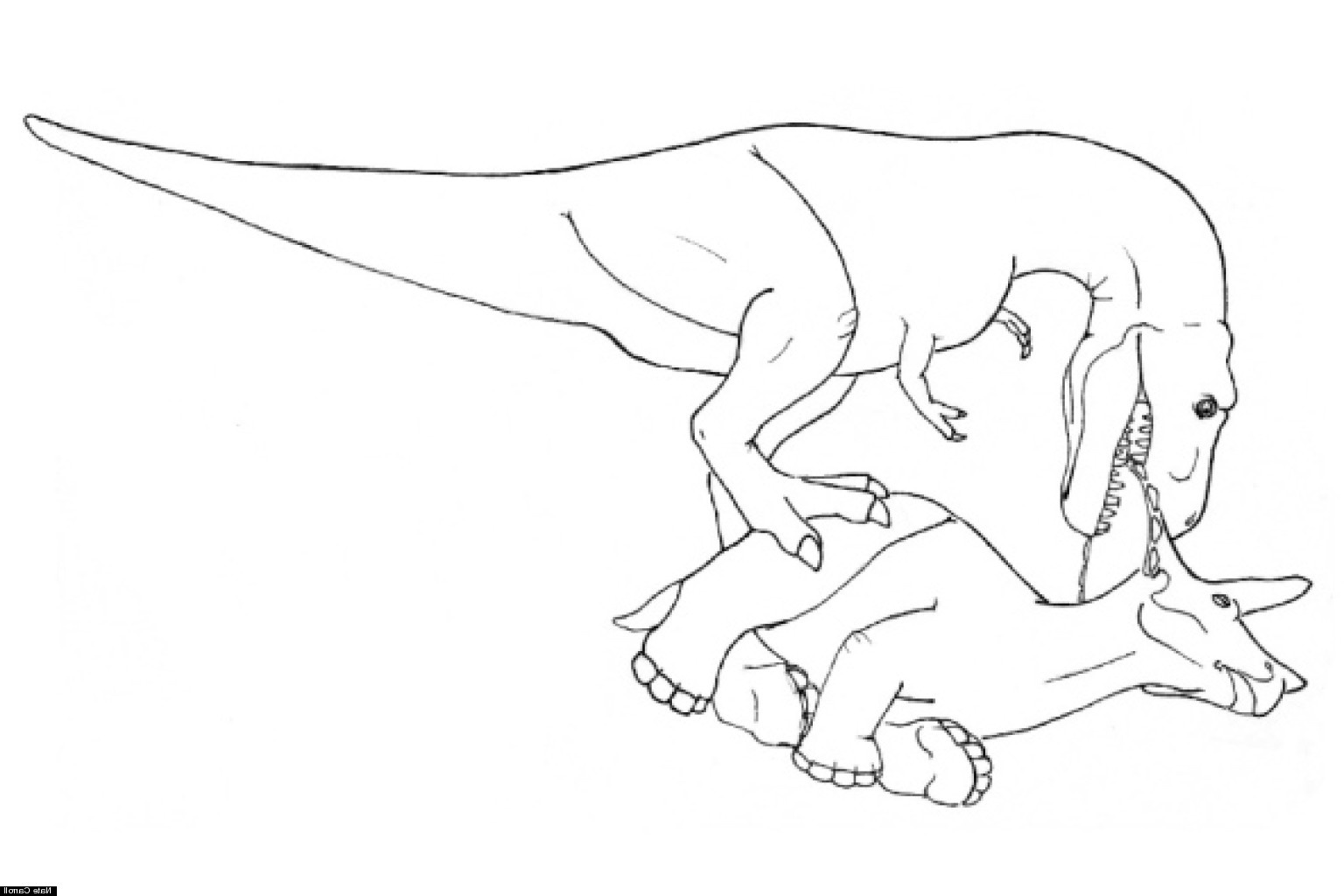 how to eat a triceratops t rex n