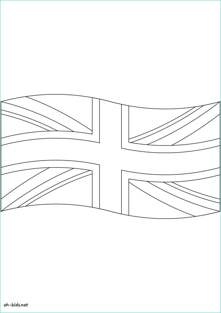 drapeau anglais a colorier luxe image coloriage drapeau anglais oh kids fr