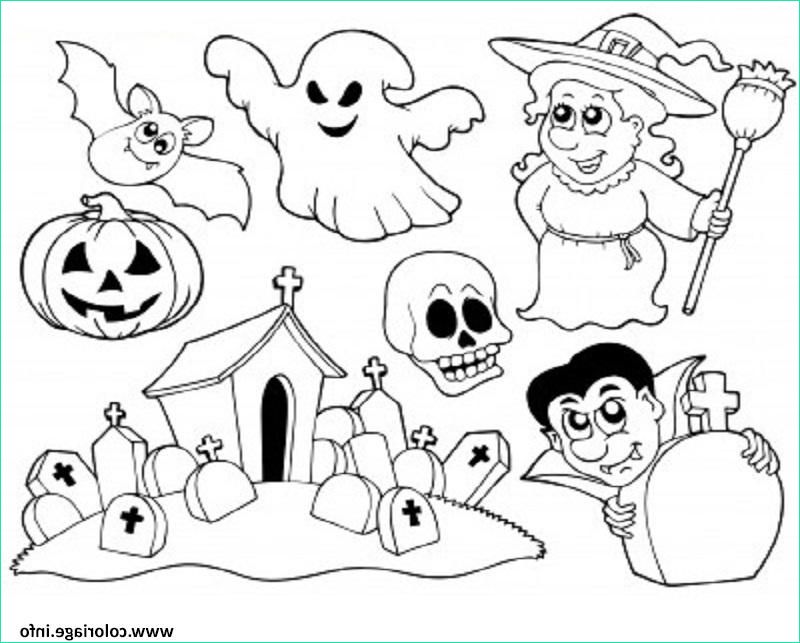 halloween enfants facile coloriage