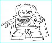 lego harry potter with wand harry potter coloriage