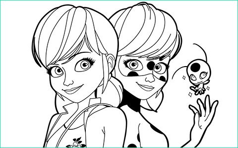 Miraculous Ladybug coloring pages