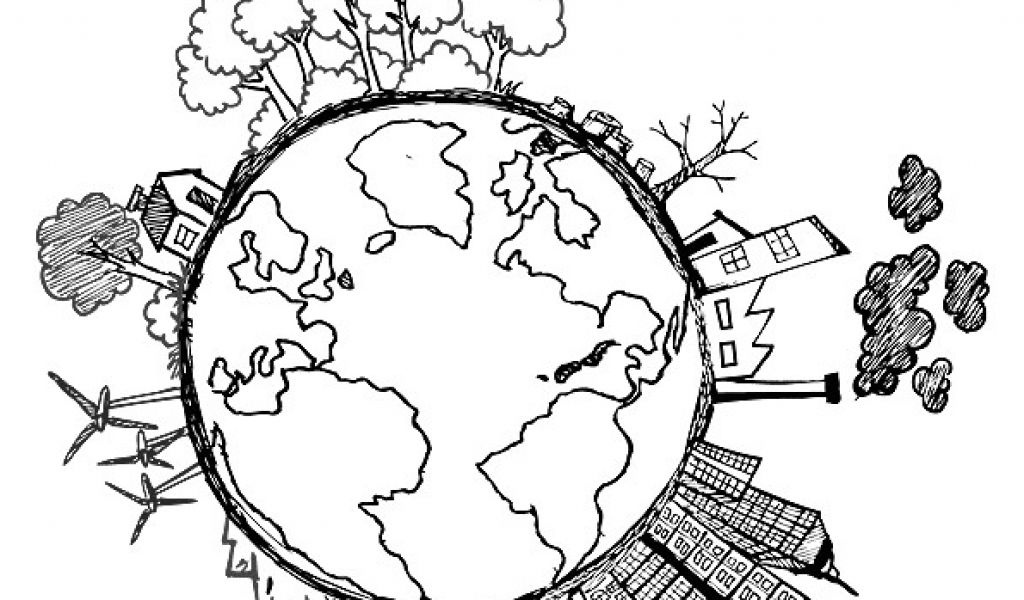 coloriage globe terrestre coloriage le jour de la terre 22 page 22 sur 35 sur hugolescargot