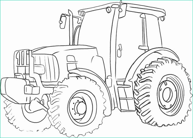 tracteur tom a colorier 2174