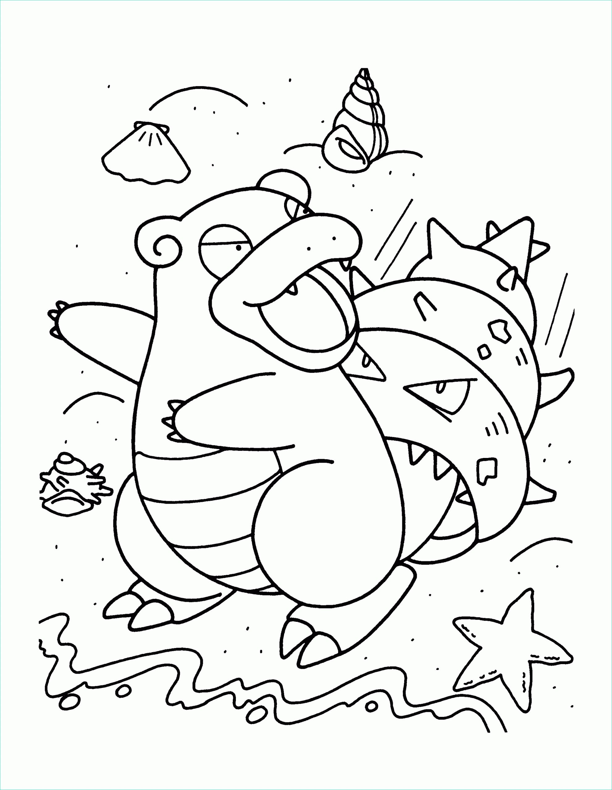 pokemon coloring pages 136