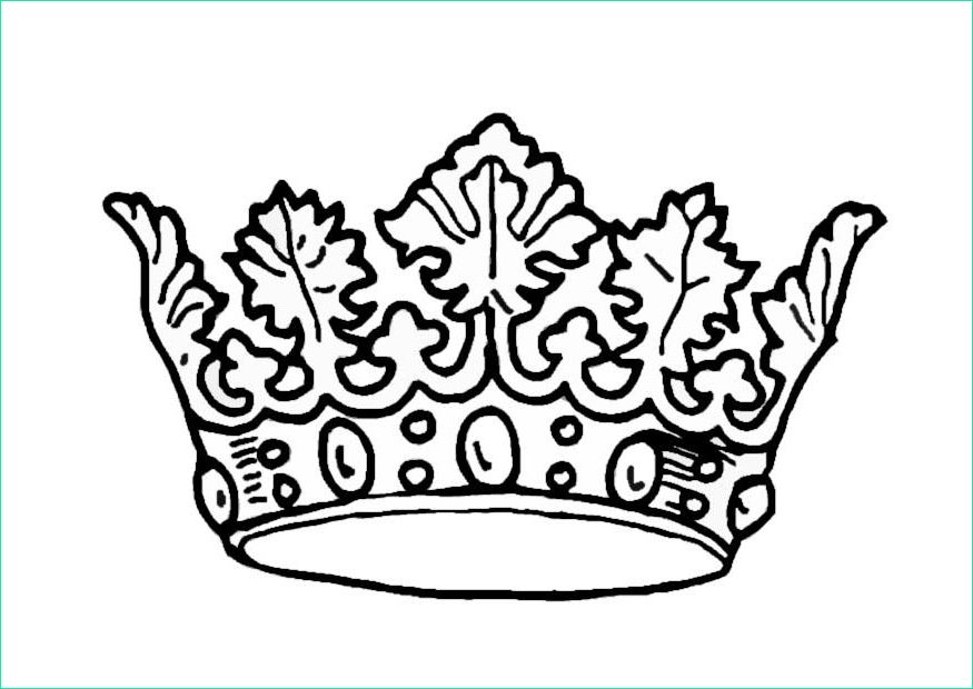coloriage couronne du roi i9068