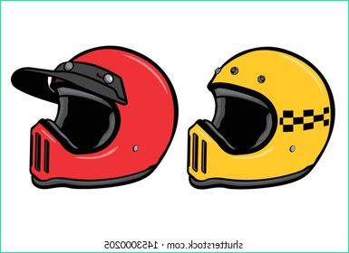 dessin de casque de moto cross