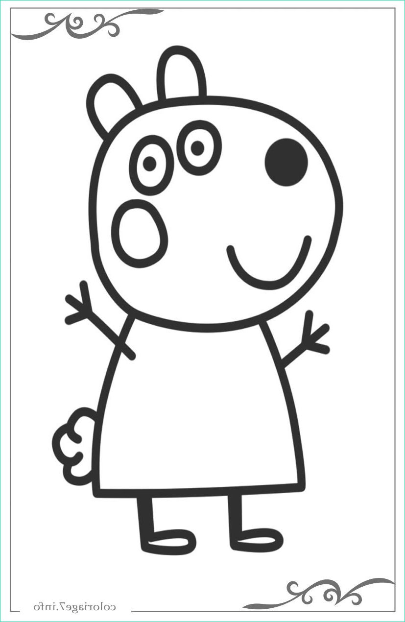 Peppa Pig coloriage 12