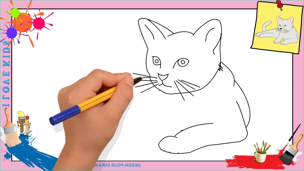 dessin chat 2 ment dessiner un chat facilement etape par etape avec ment bien dessiner un chat
