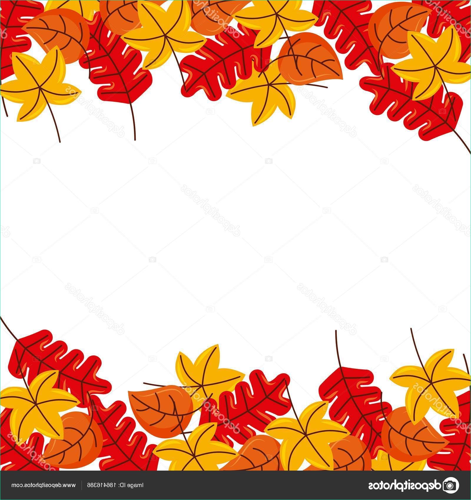 stock illustration autumn leaves season floral design