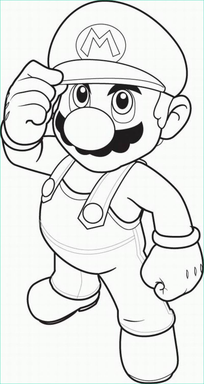 58 coloriages divers mario bross