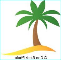 palmier dessin animé