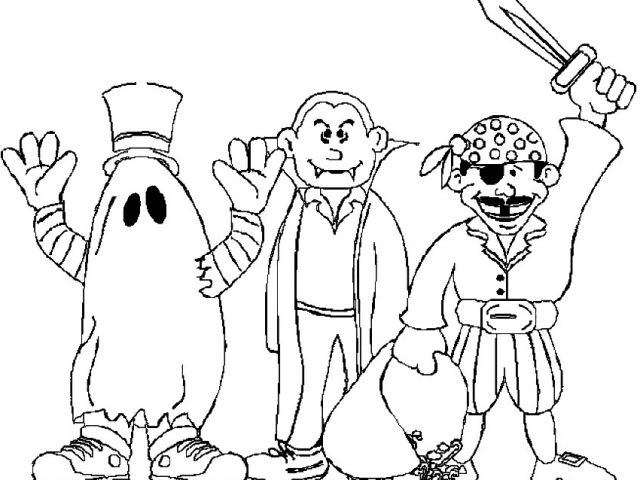coloriage halloween a imprimer qui fait tres peur dessins de monstres colorier 2