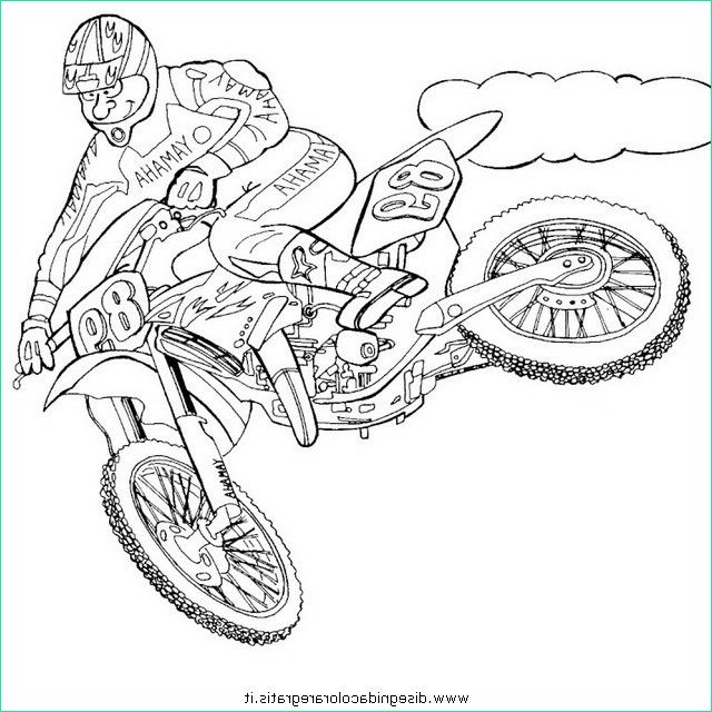 idees tendances dessin de moto cross