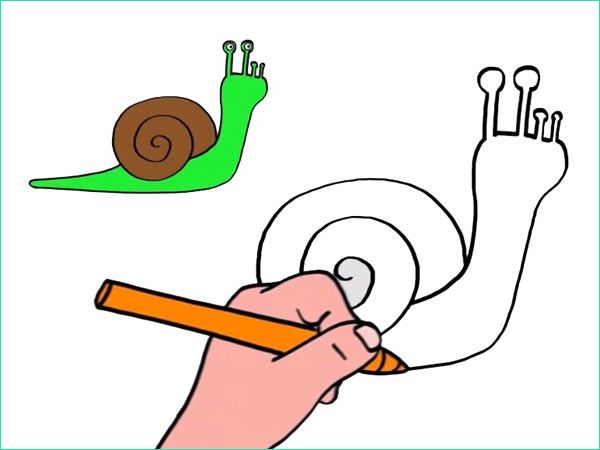 dessiner un escargot