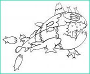 lougaroc forme nocturne pokemon soleil lune coloriage dessin