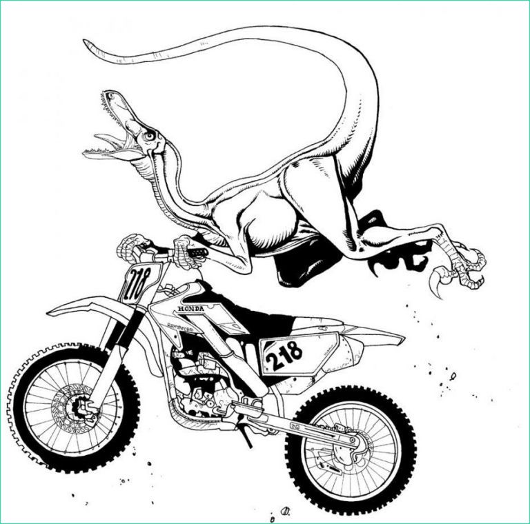 dessin moto cross cool photos motocross 24 transport coloriages a imprimer