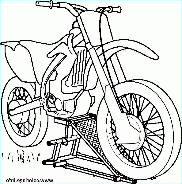 motocross 50 coloriage dessin