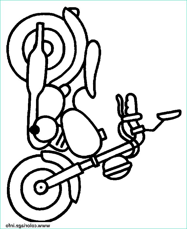 moto facile 63 coloriage dessin