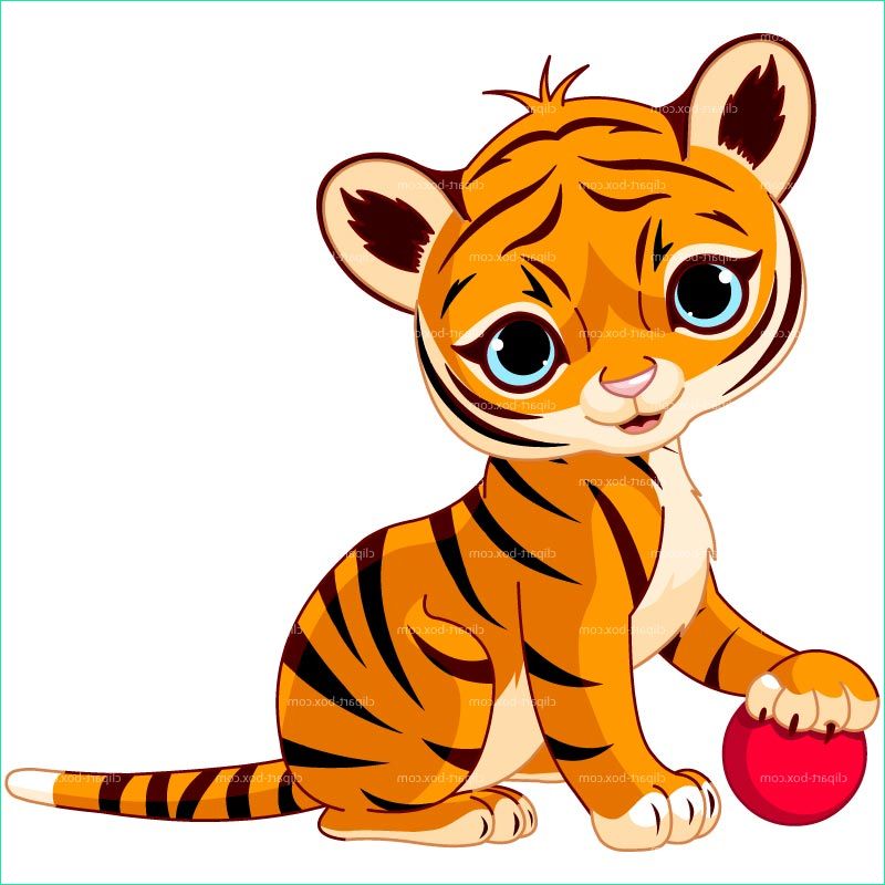 tiger clipart 2858