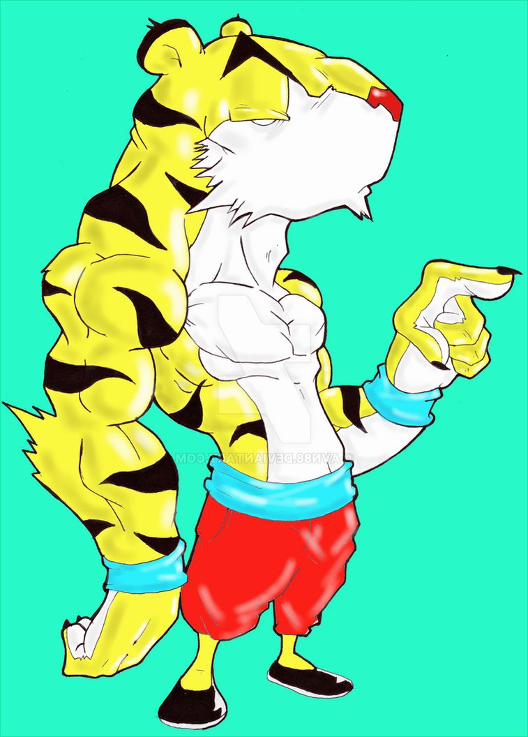 Cartoon Tigre