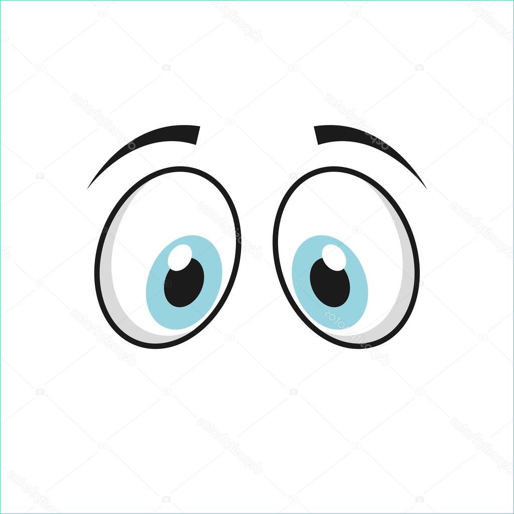stock illustration cartoon eyes icon