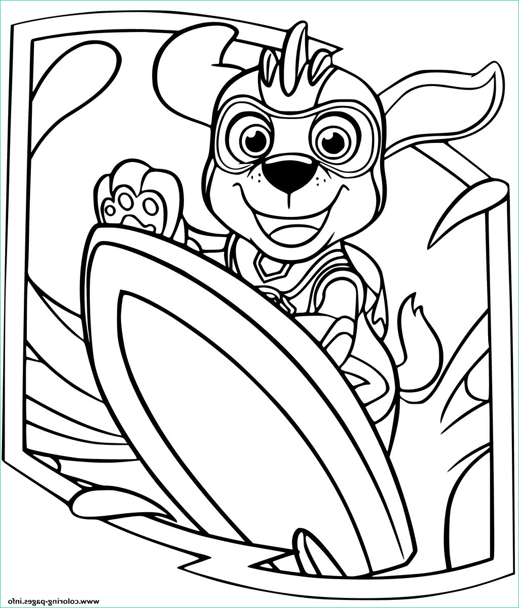 zuma mighty pups printable coloring pages book